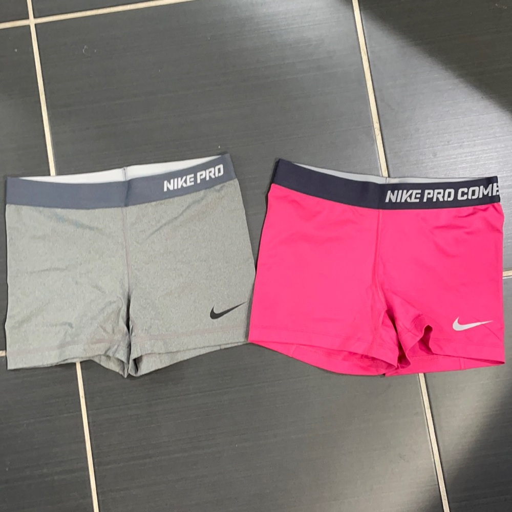 Nike compression shorts 2 pack